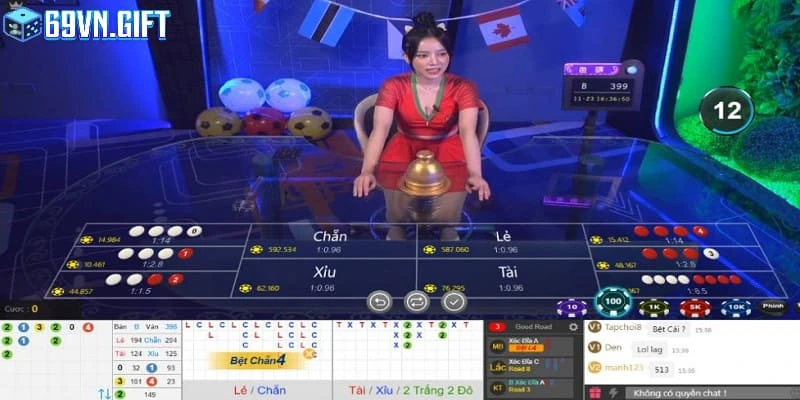 Xóc đĩa luôn chiếm top game casino trực tuyến